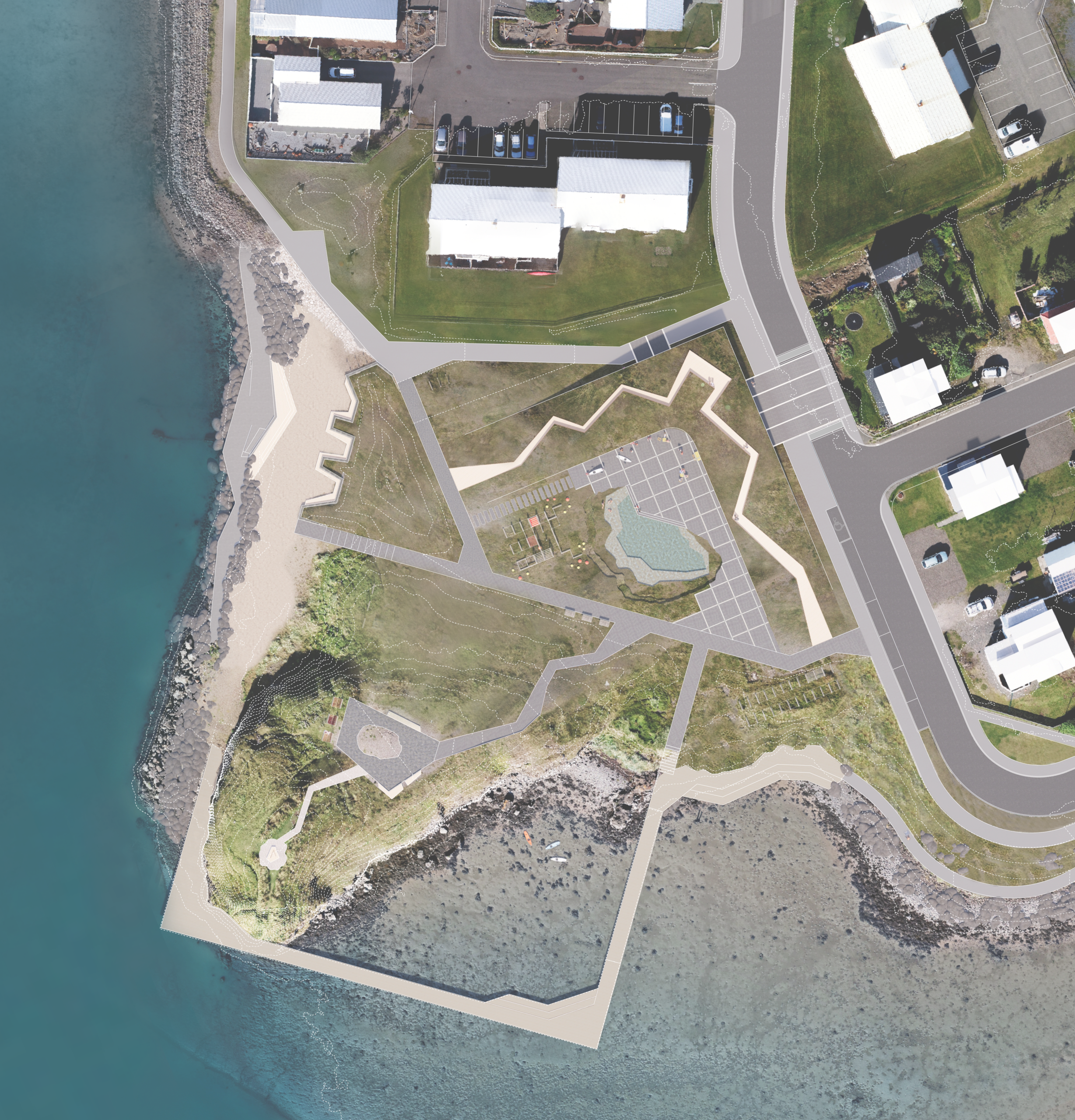 Leiðarhöfði Community Park — 3